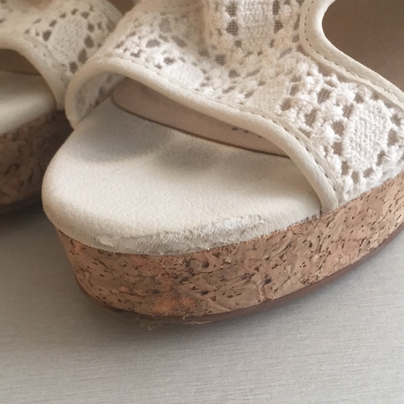 Lucky Brand Lace Wedges - Picture 3 of 3